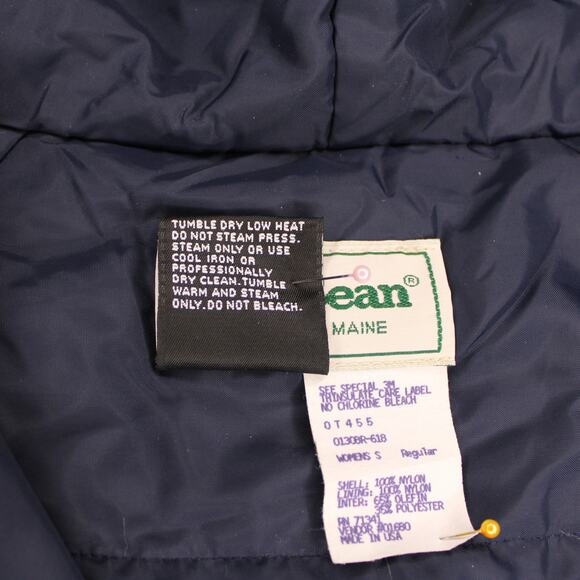 VTG L. L. Bean Women's Mountain Classic Anorak Half Zip Hooded Pullover sz S - Picture 7 of 10